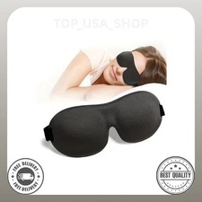 Máscara de dormir 3D, antifaz, ayuda para conciliar el sueño, de espuma viscoelástica suave para los ojos