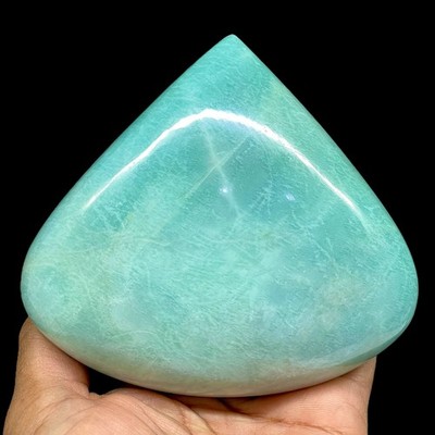 2248.6 Cts Natural Amazonite 102x112mm Rare Huge Untreated Cabochon Gemstone