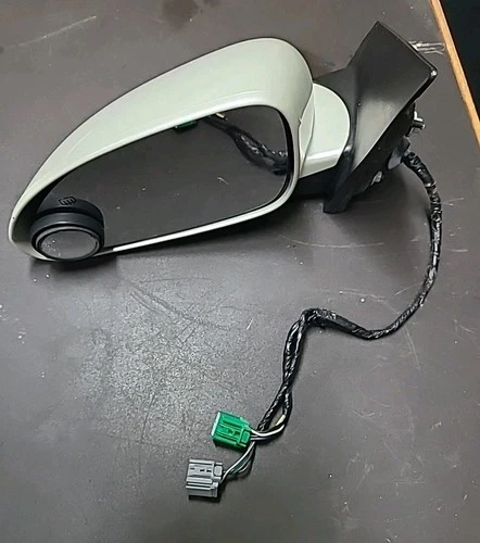 Drivers Side View Mirror Heated Fits 08-12 ENCLAVE ~WHITE~