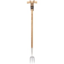 Draper Draper Heritage Stainless Steel Fork With Ash Long Handle