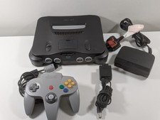 Nintendo 64 (N64) - Console, Cables & Controller