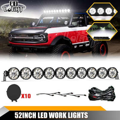 #ad #ad Colight® Gravity Titan 52quot; LED Roof Windshield Light Bar for 21 Ford Bronco $999.99