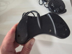 OEM Sega Saturn Controller Lot &ndash; 3D Analog Controller + 6 Button Pad