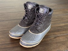 LaCrosse Men's Duck Suede Thinsulate Winter Outdoor Snow Ankle Lace Boots Size 8