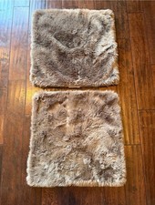 Threshold Toss Pillow Covers Faux Fur Set of ...