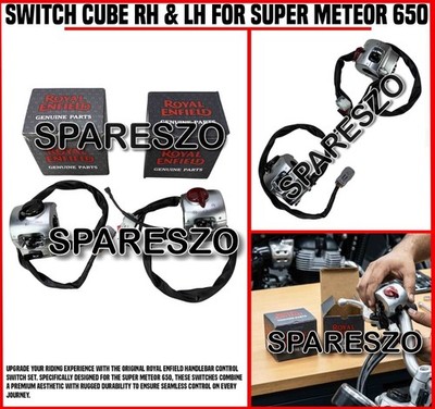 SWITCH CUBE LH & RH FIT FOR ROYAL ENFIELD SUPER METEOR 650