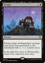 Persist #83 Commander: Lorwyn Eclipsed