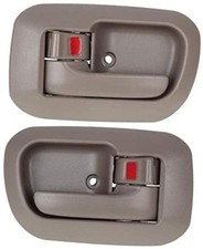 1 Pair Interior Door Handles Compatible with Toyota Sienna 1998 1999 2000 2001