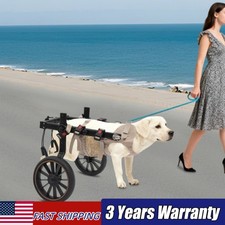 Adjustable Dog Wheelchair for Hind Legs Support Pet Mobility Aid Lightweight Pet