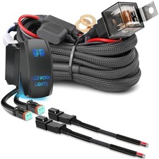 DT Wiring Harness Nirider 12V Rocker Switch Relay Fuse Deutsch DT 2 Lead