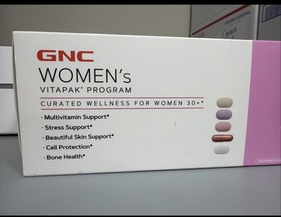 GNC WOMEN'S 30+ Vitapak Program (30 Servings) Exp 02/27 NEW