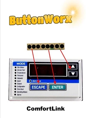 Button Repair for CARRIER COMFORTLINK HK50AA030 CESR131171-01-04