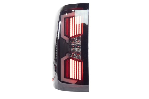 Black LED Sequential Tail Light Set w/ Smoke Lens For 14-19 Chevy Silverado - Picture 5 of 6