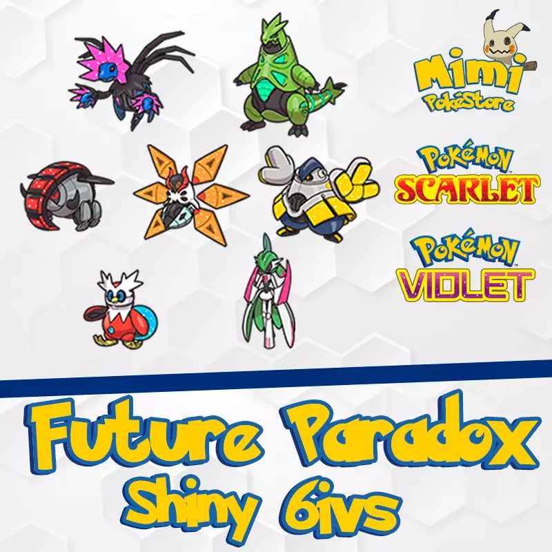 Shiny 6IV FUTURE Paradox Pokemon ALL Violet EXCLUSIVES -  Denmark