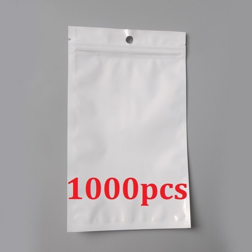 100 200 1000pcs AU Shiny Aluminium Mylar Foil Zip Lock Bags Resealable (Thick) - Picture 17 of 17