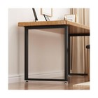 DR.IRON Metal Desk Legs 28”H x 24”W Heavy Duty Square Metal Table Le