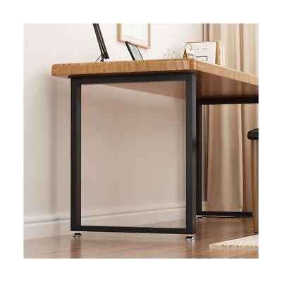 DR.IRON Metal Desk Legs 28 H x 24 W Heavy Duty Square Metal Table Le