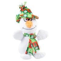 Duvo+ Hundespielzeug Xmas PlüSch Schneemann 26X18 Cm Quietscher Weiß Geschenk