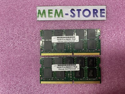 32GB (2x16GB) DDR4-3200 ECC SODIMM Laptop Memory Intel NUC 12 Pro X Kit 12th Gen
