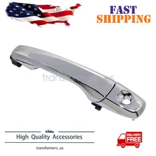 Exterior Door Handle Chrome Front Left Driver Side for 11-17 Ford Explorer Edge