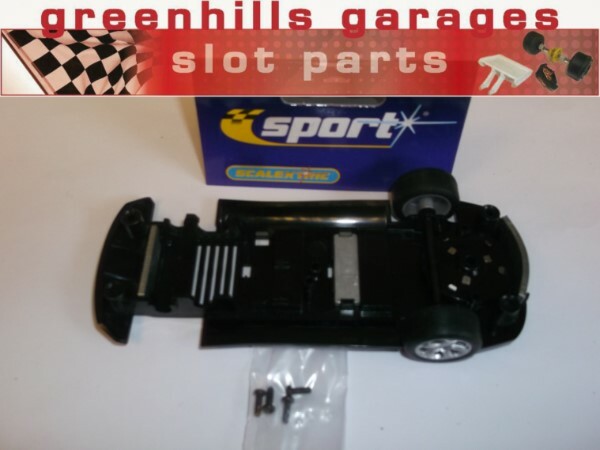 Greenhills Scalextric Lamborghini Gallardo Chassis Plate + Front Wheels + Screws