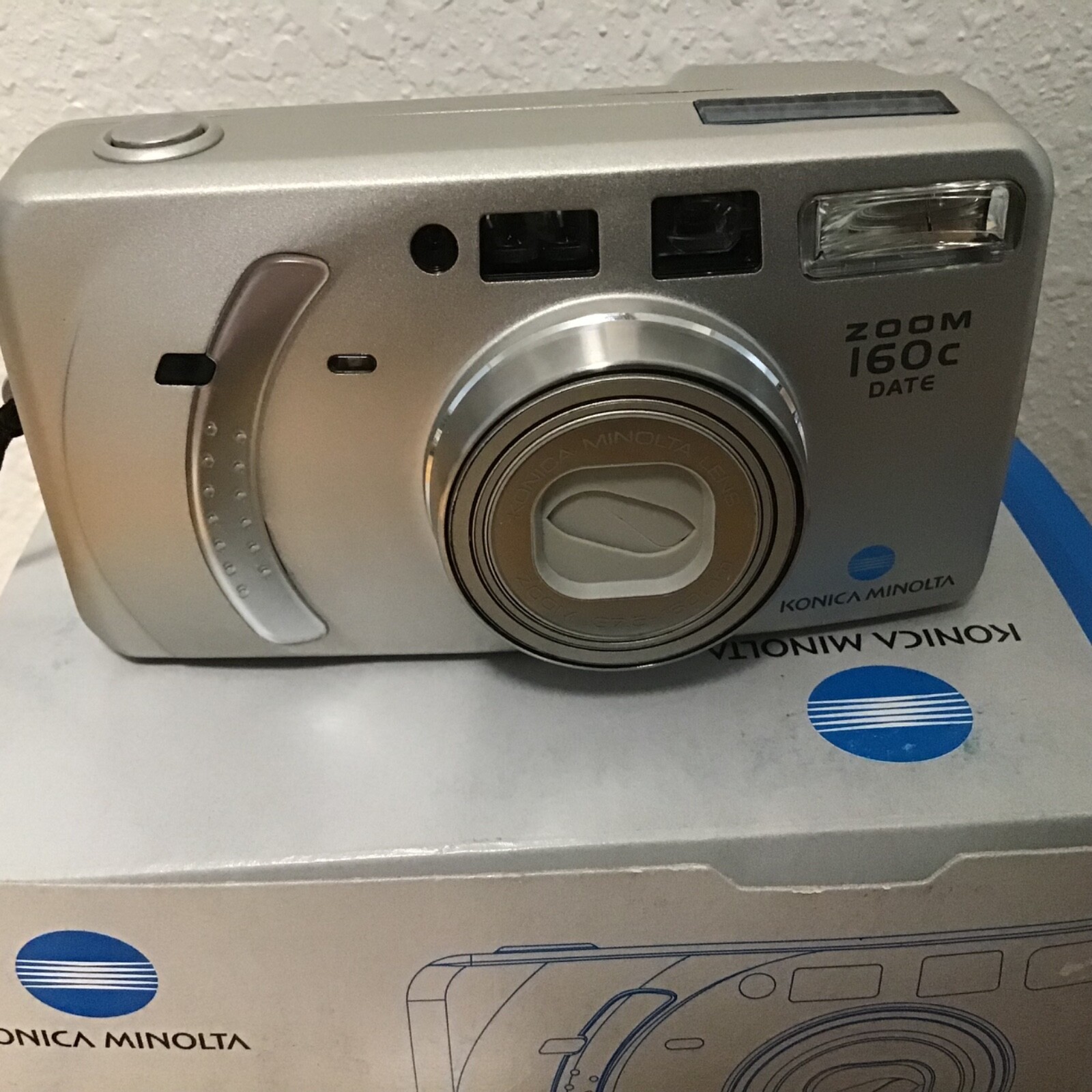 Konica Minolta Zoom 160c Date 35mm Point & Shoot Film Camera *Read* eBay
