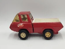 Vintage Tonka Pony Puller Pickup Truck Pressed Steel Red 1970's