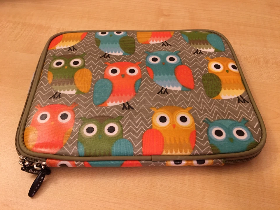 Danica Studio Owl Tablet Cover Zipper Closure - Image 2 of 3