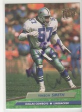 VINSON SMITH DALLAS COWBOYS EAST CAROLINA UNIVERSITY AUTOGRAPHED CARD