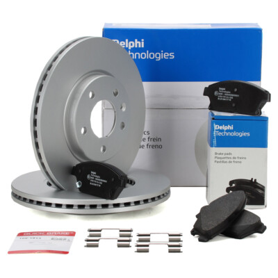 DELPHI Bremsscheiben Ø 300mm + Beläge für OPEL ASTRA J ZAFIRA C POC J60 vorne