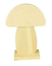 Toy Wooden Mushroom 13 x 9 X 4 CM