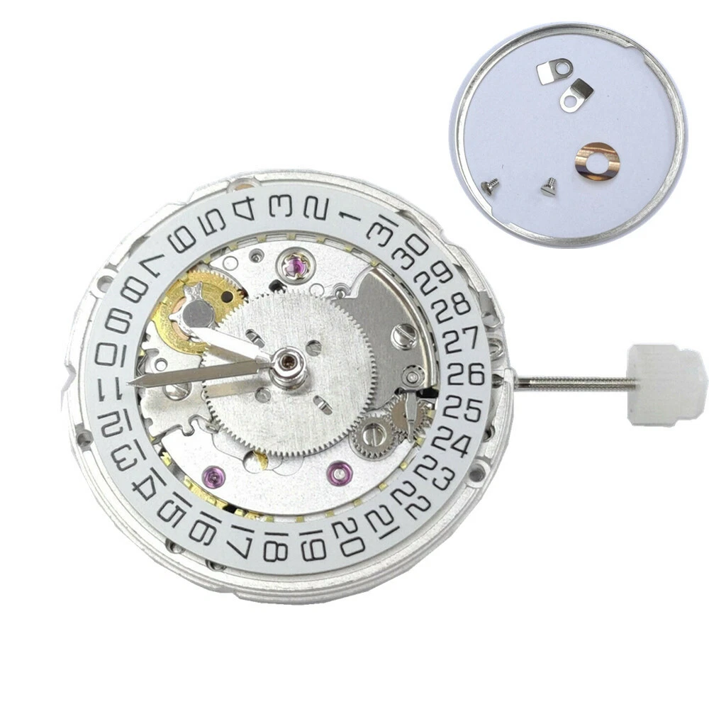 4 Hand 25.6mm Automatic Mechanical Watch Movement With Parts For ETA 2836 2 GMT