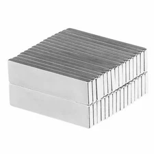 1 x 1/4 x 1/16 Inch Neodymium Rare Earth Bar Magnets N42 (32 Pack)