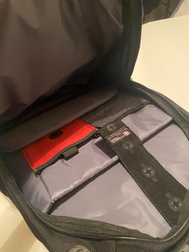 Plecak na laptopa Swiss Gear Wenger 17 cali - niebiesko-czarny - Zdjęcie 4 z 13