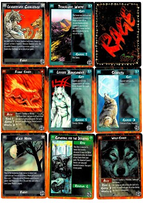 Single Card You Pick!! - 1995 Rage CCG Limited Edition - LP/NM - $1 Total Ship!