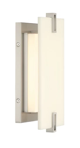 Minka Lavery Alzen LED Wall Sconce, Brushed Nickel - Picture 4 of 5