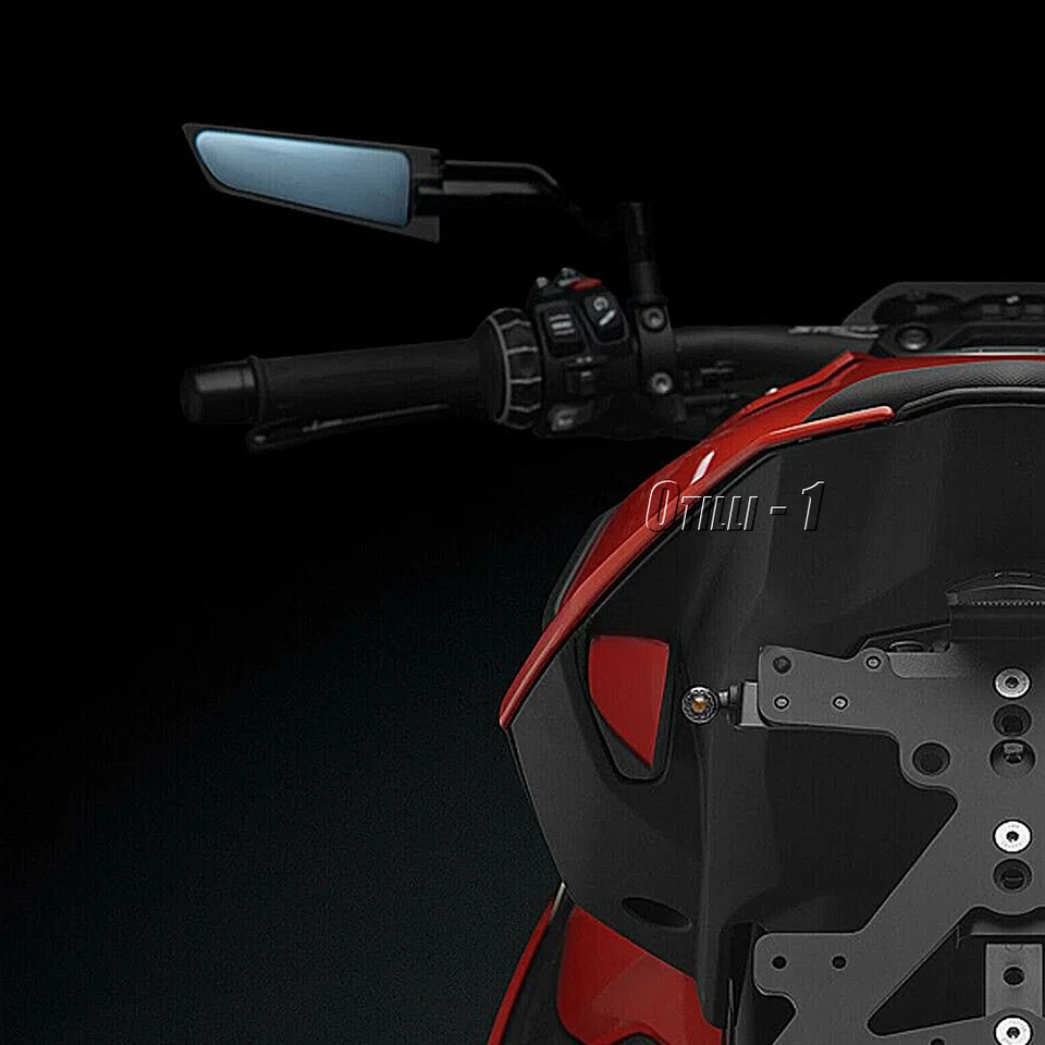 Rear View Mirrors Rearview Side Mirrors For BMW S1000R 14-24/F900R 2019-2022 - Image 3 of 4