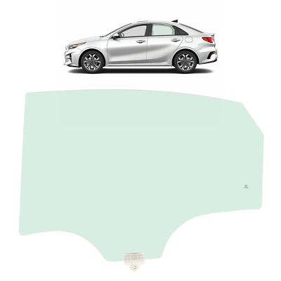 Fits Kia Forte 4 Door Sedan 2019-2024 Driver Side Left Rear  Door Window Glass