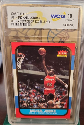 1996-1997 Fleer Michael Jordan #4 WCG 10