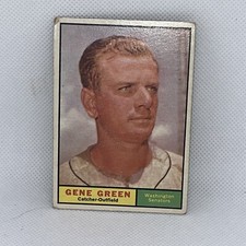 1961 Topps - #206 Gene Green