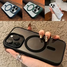 For iPhone 14 Pro Max/14 Case Phone Cover Shockproof Mag Safe + Screen Protector