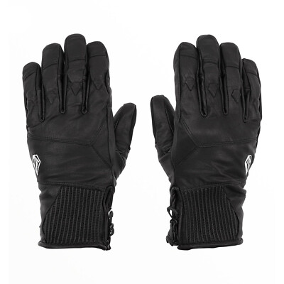 VOLCOM Mens 2024 Snowboard Snow - SERVICE GORE-TEX GLOVE - Black