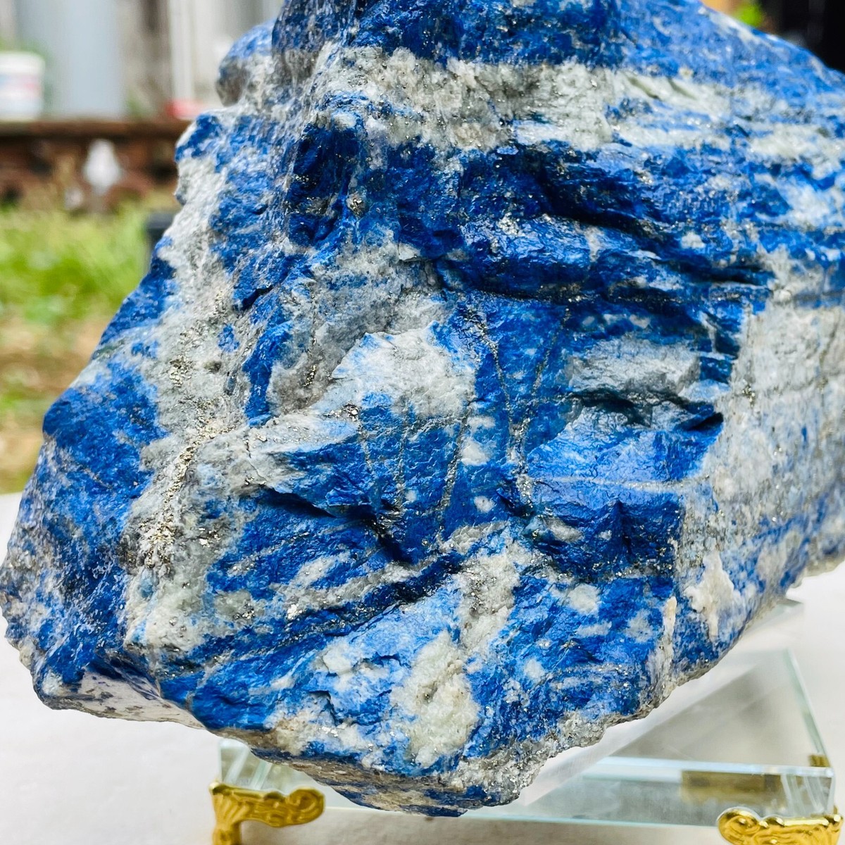 6.60lb Huge Lapis Lazuli Rock Crystal Gemstone Healing Rough
