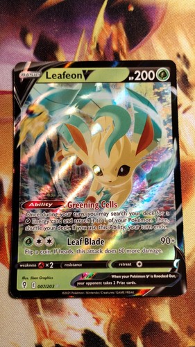 Leafeon V 007/203 ITA EVOLUZIONI ETEREE NEARMINT