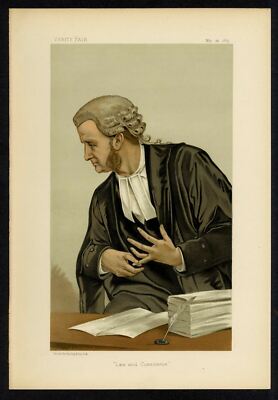 LAW AND CONSCIENCE BRITISH JUDGE BARRISTER SPORT ATHLETE RICHARD EVERARD WEBSTER