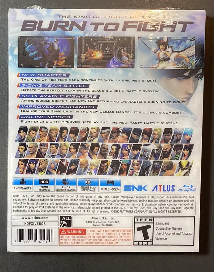 The King Of Fighters Xiv: Steelbook Launch Edition - Playstation 4