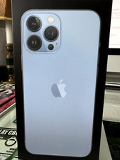 OEM Empty Box for Sierra Blue iPhone 13 PRO MAX. Box Only