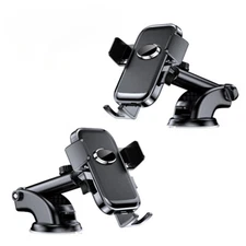 Car Phone Holder Dashboard Windshield Phone Mount Universal for iPhone Samsung