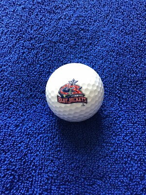 COLUMBUS BLUE JACKETS LOGO GOLF BALL BRAND NEW GREAT COLLECTIBLE BEYOND NICE
