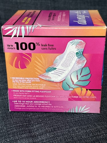 Always Radiant Teen Pads Flex Foam Unscented Size 1 - 14 Pads - Bild 4 von 6